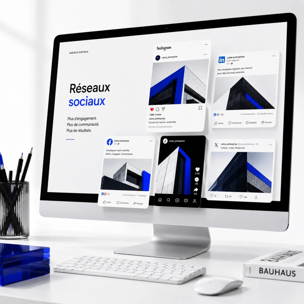 Gestion des réseaux sociaux confiée à une agence de marketing digital au Maroc