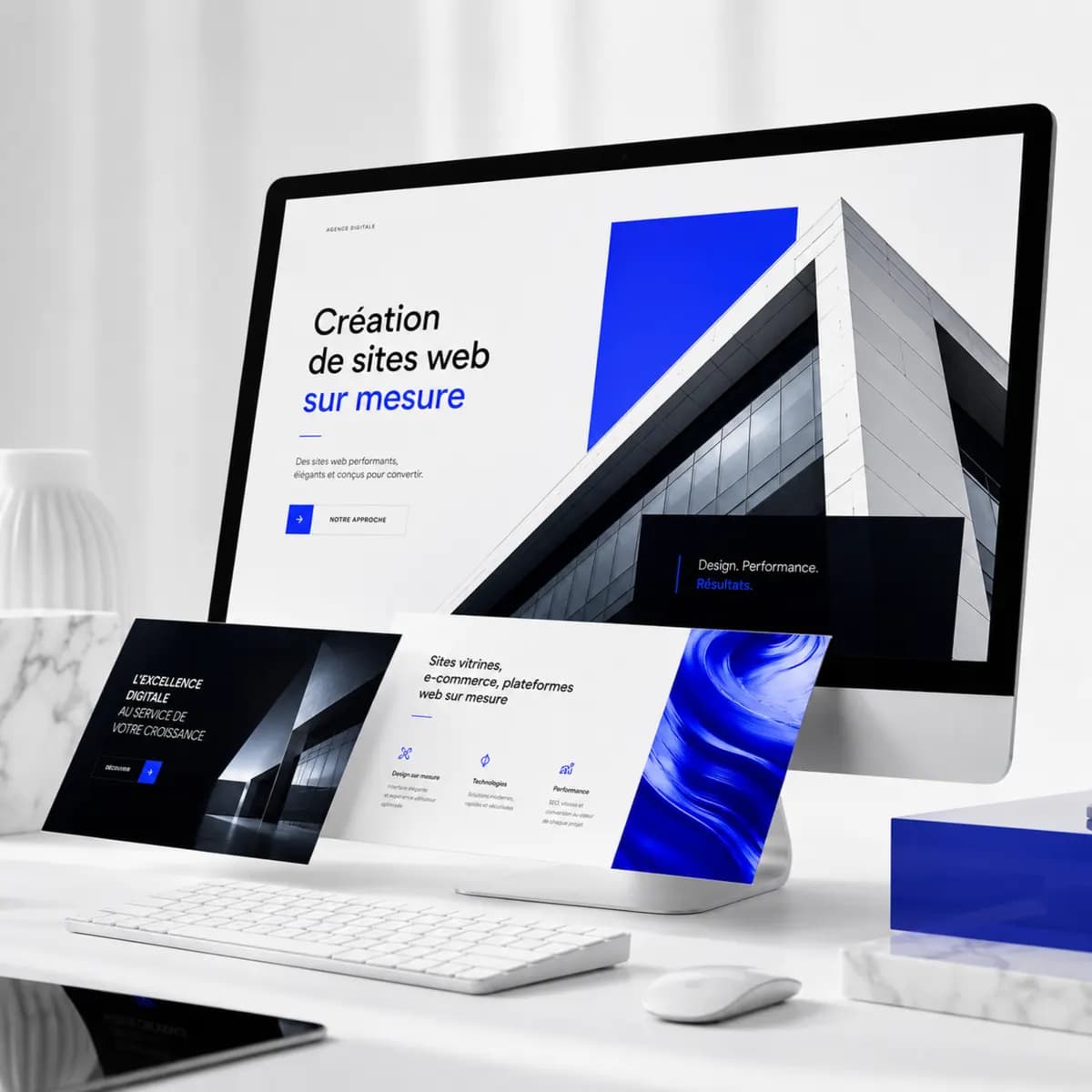 Création de site web sur-mesure, un levier de croissance piloté par une agence de marketing digital