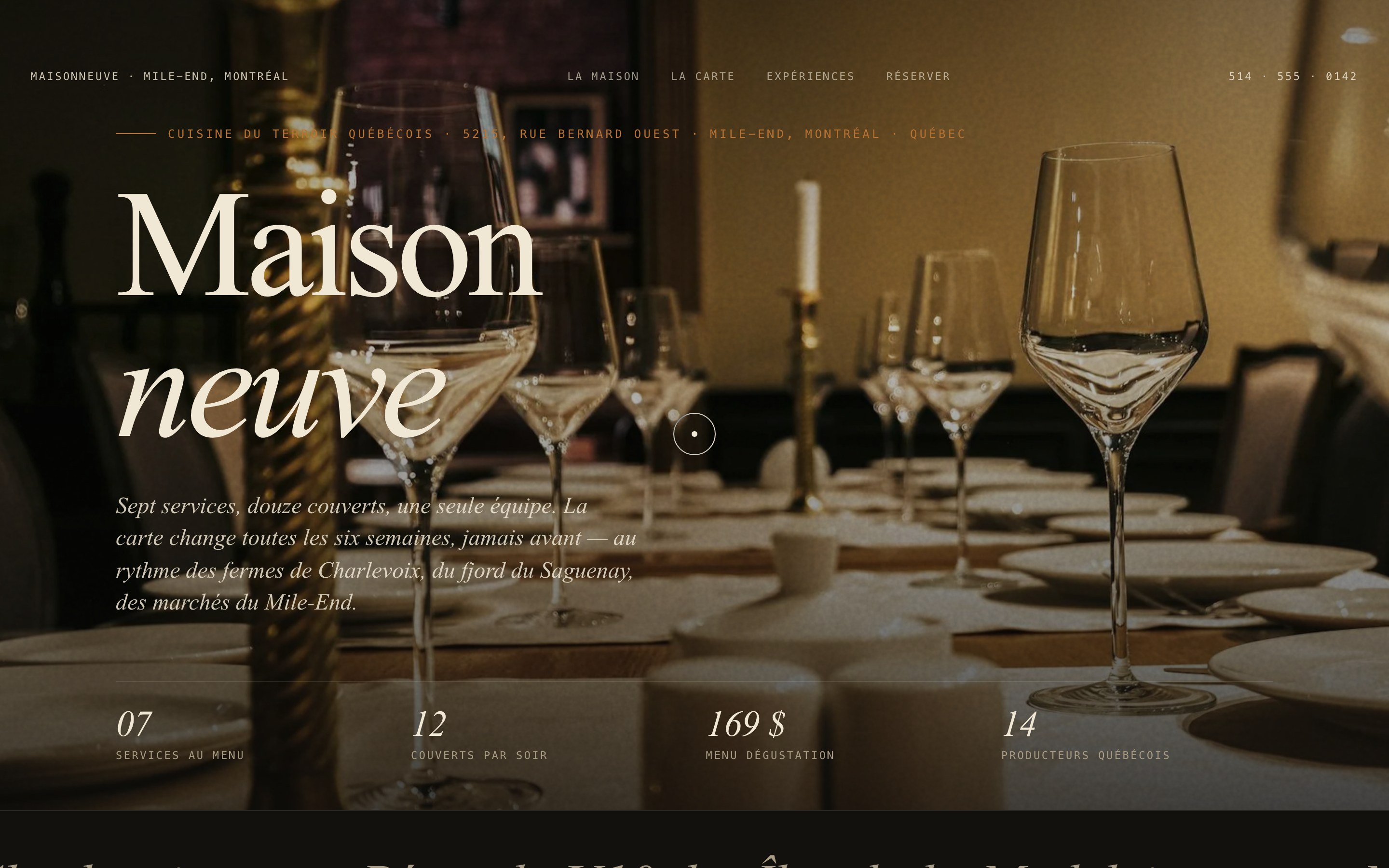 Aperçu du site Maisonneuve