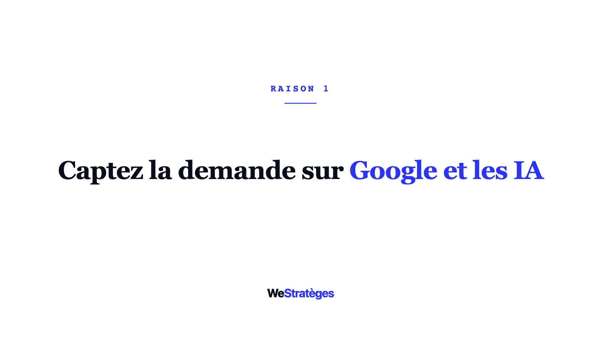 Être trouvé sur Google et dans les IA quand un client cherche votre métier