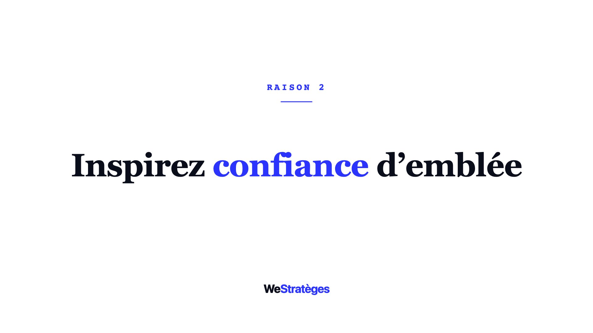 Un site internet professionnel inspire confiance avant le premier contact